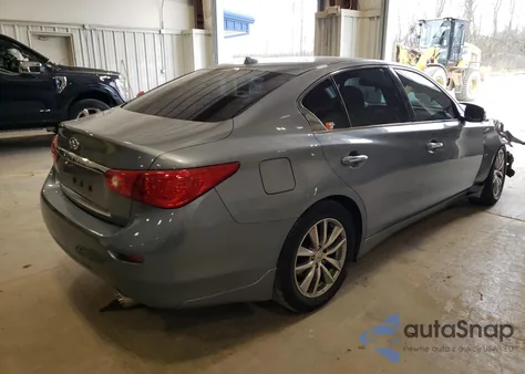 2015 Infiniti Q50 Premium z USA, uszkodzony, nr VIN JN1BV7AR4FM391416